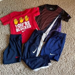 Boys Size 5 Nike Lot